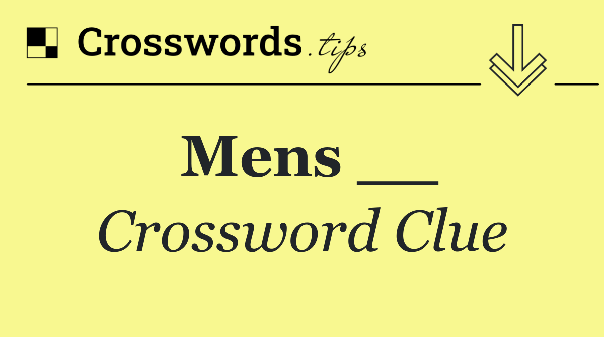 Mens __