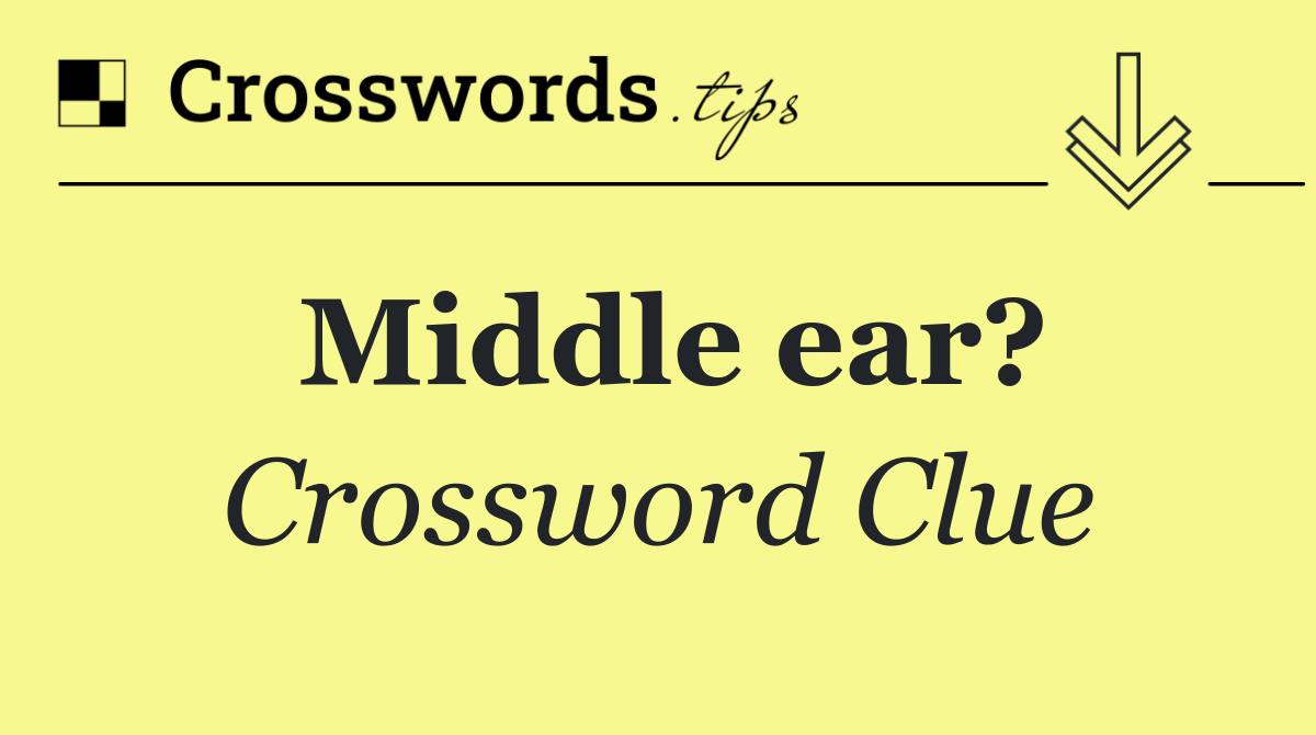 Middle ear?