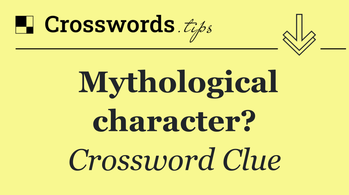 Mythological character?