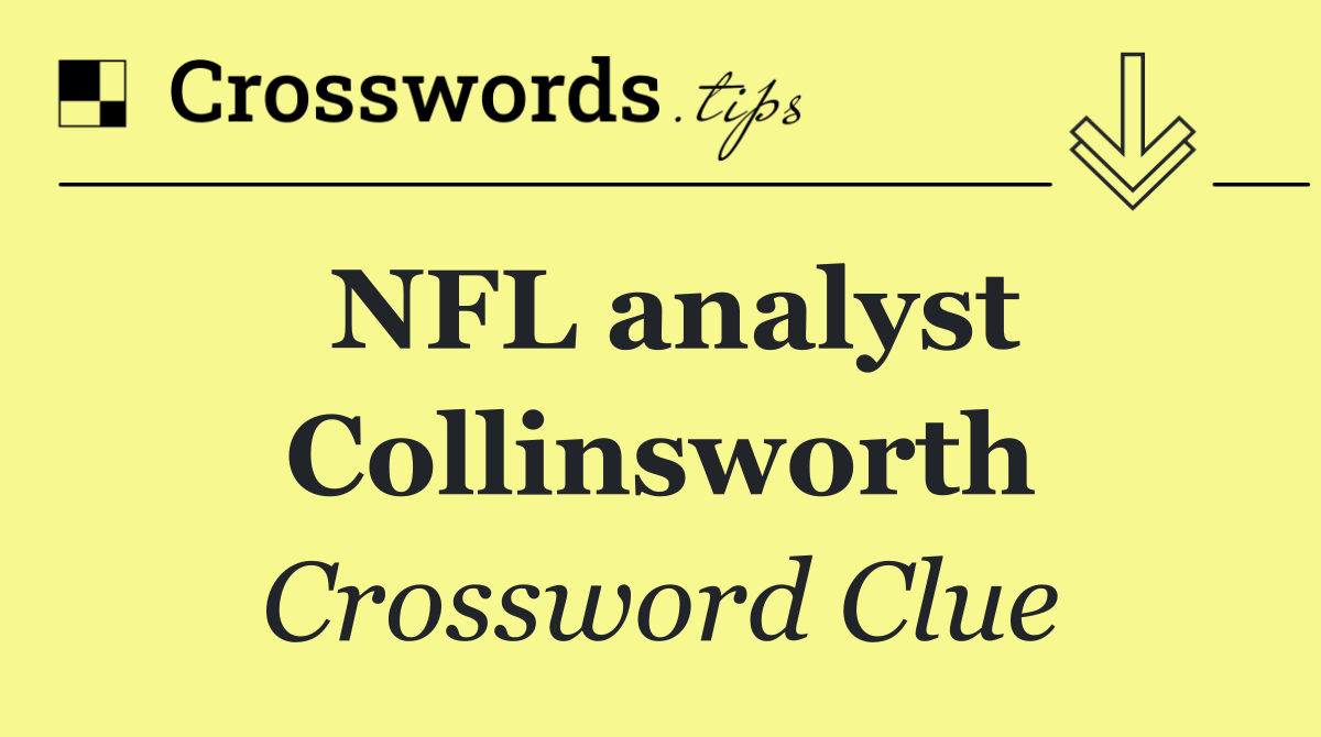 NFL analyst Collinsworth