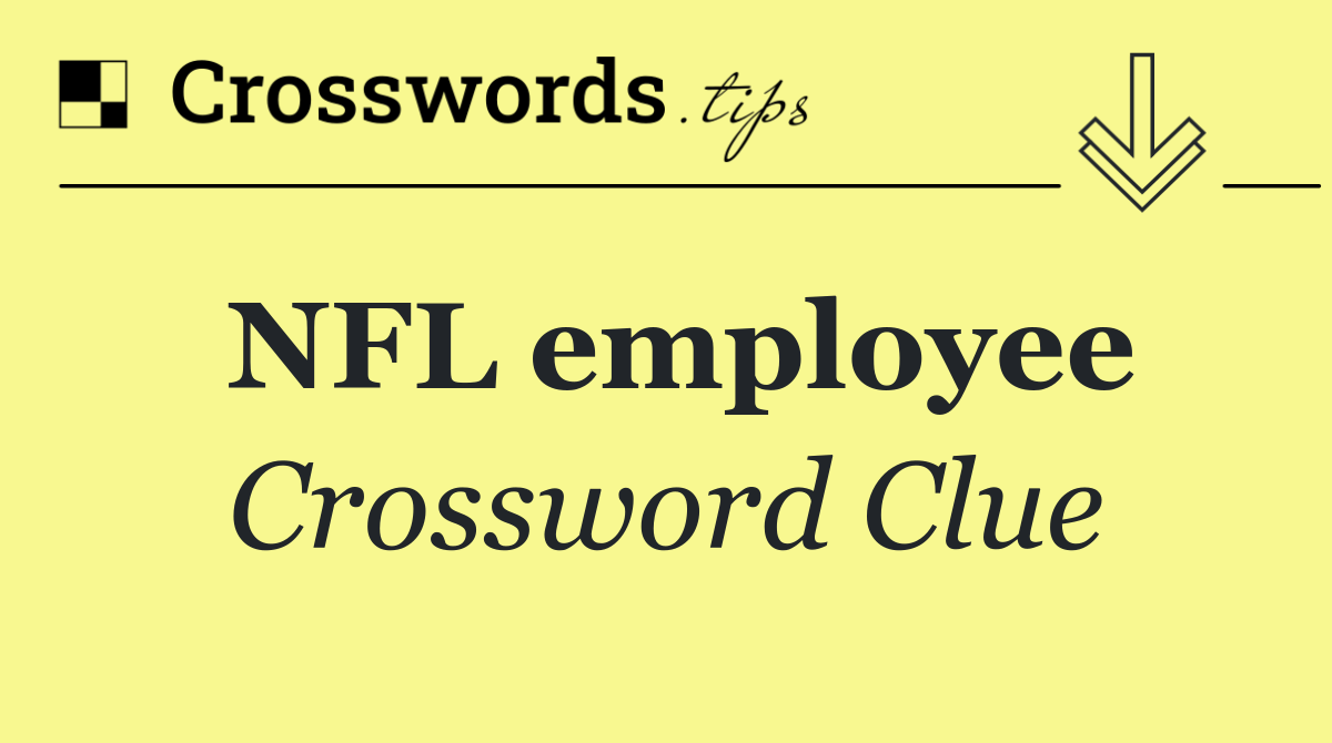 NFL employee