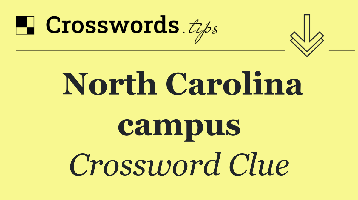 North Carolina campus