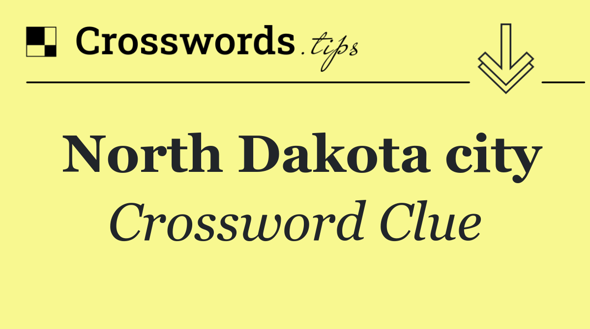 North Dakota city