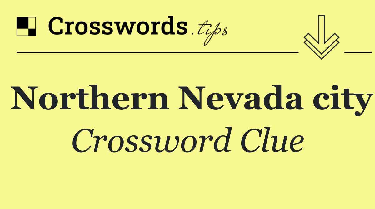 Northern Nevada city