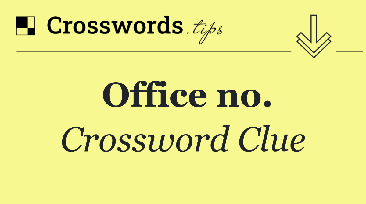 Office no.