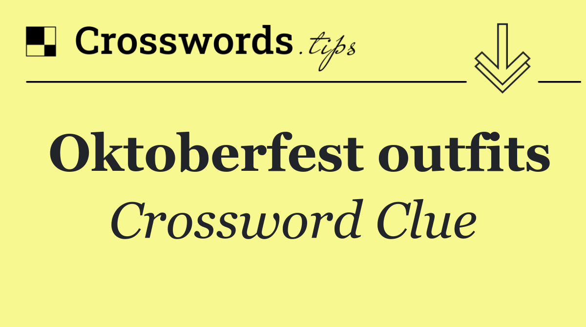Oktoberfest outfits