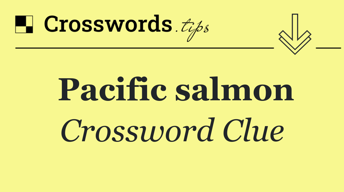 Pacific salmon