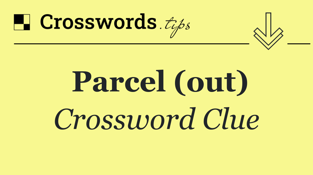 Parcel (out)