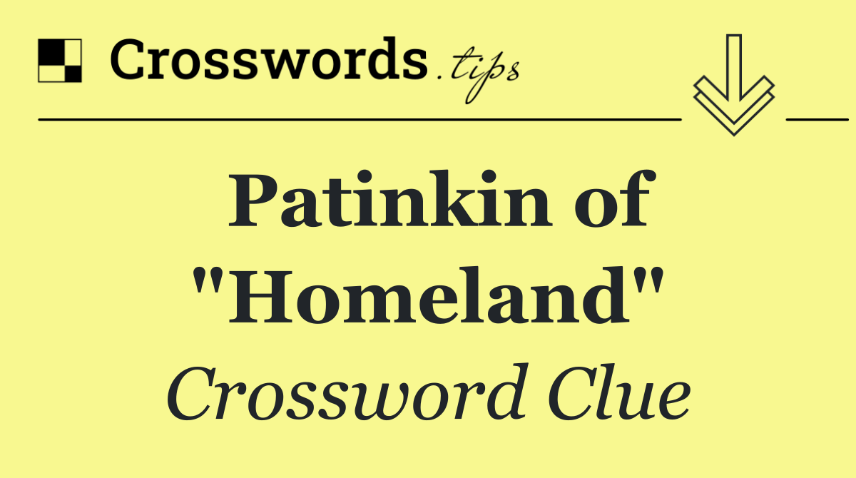 Patinkin of "Homeland"