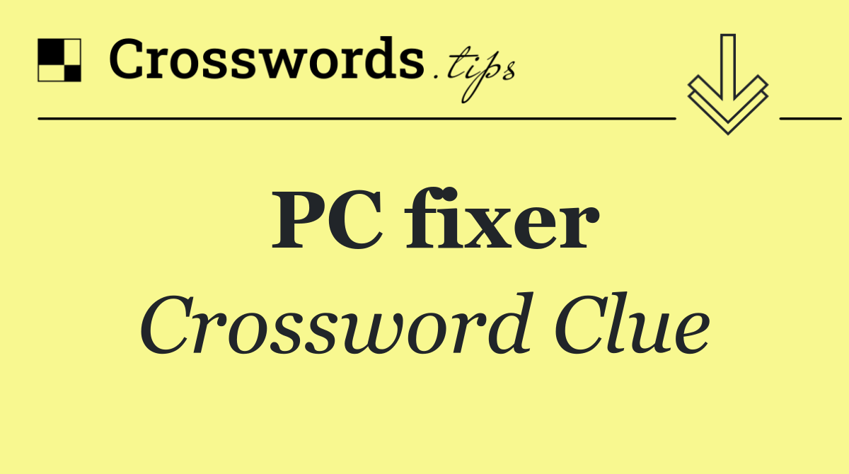 PC fixer