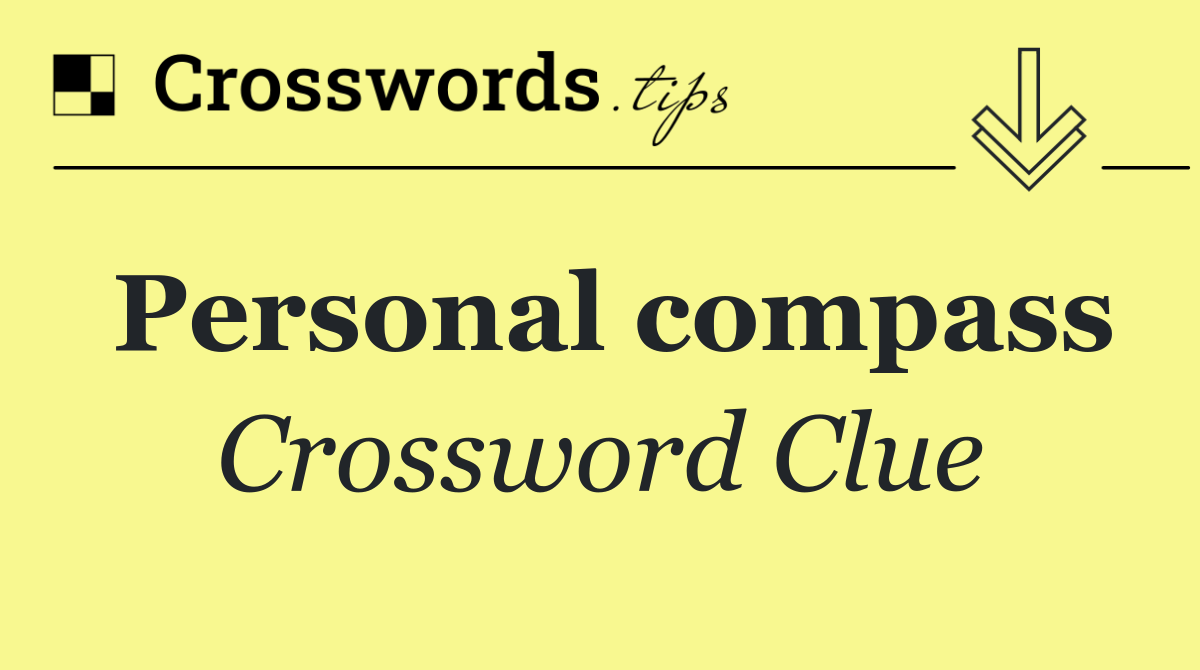 Personal compass