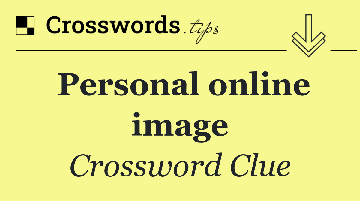 Personal online image