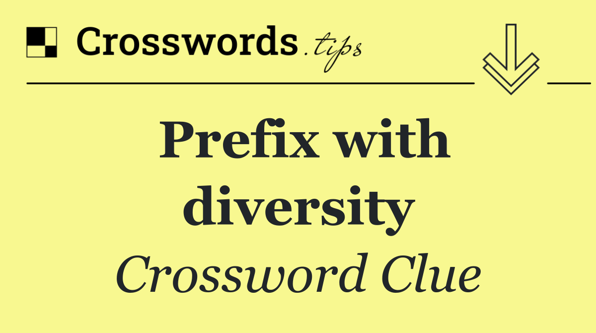 Prefix with diversity