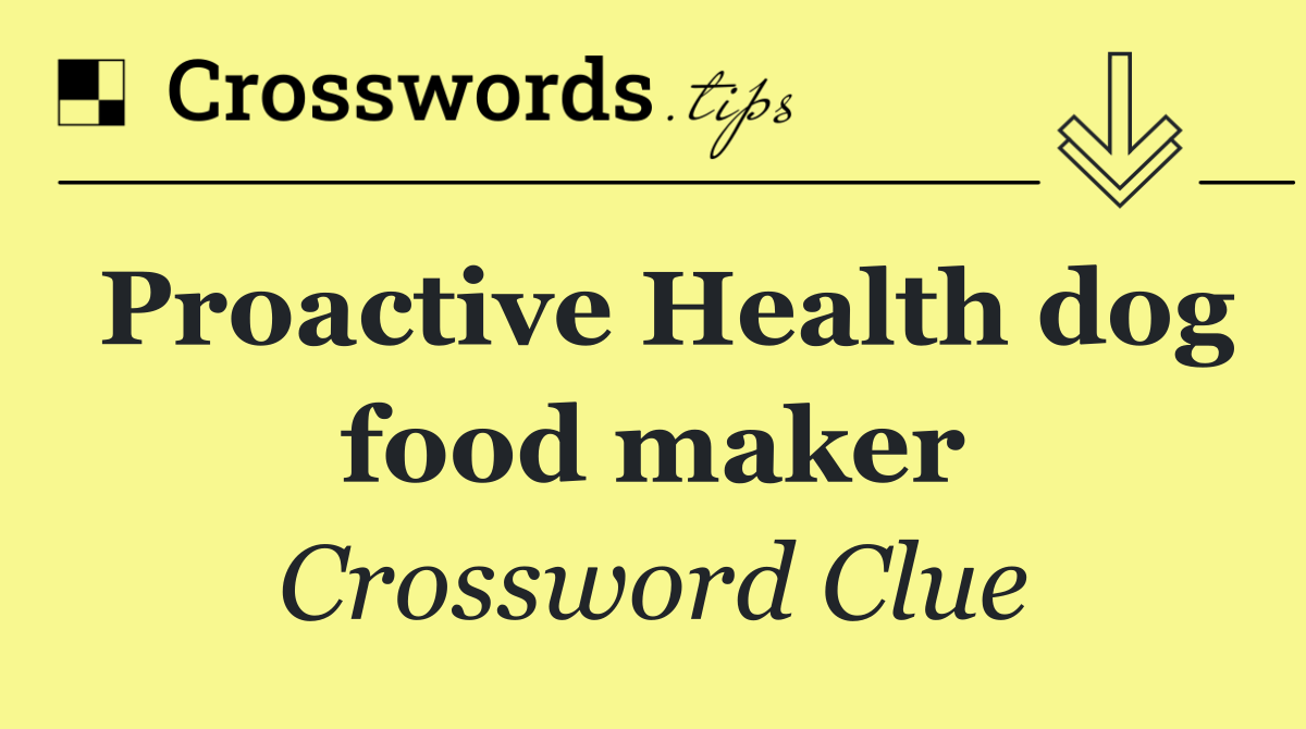 Proactive Health dog food maker