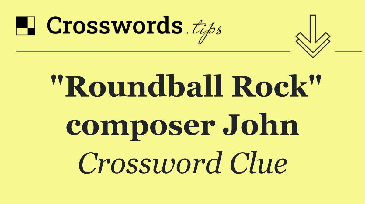 "Roundball Rock" composer John