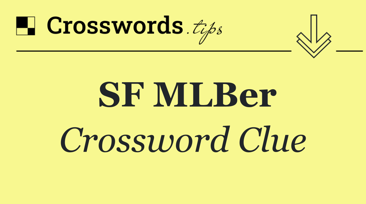 SF MLBer