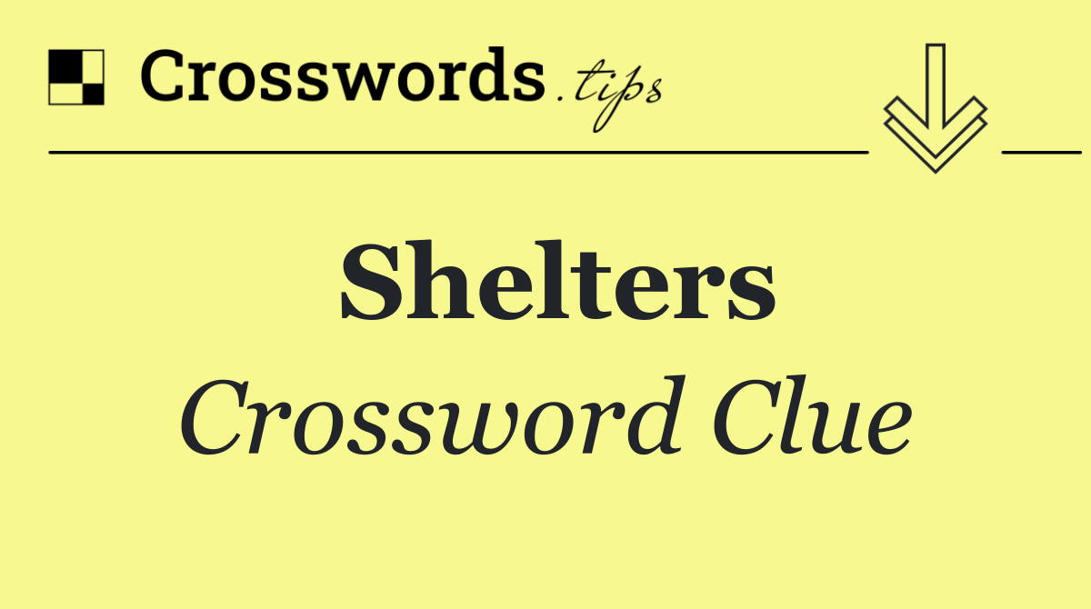 Shelters