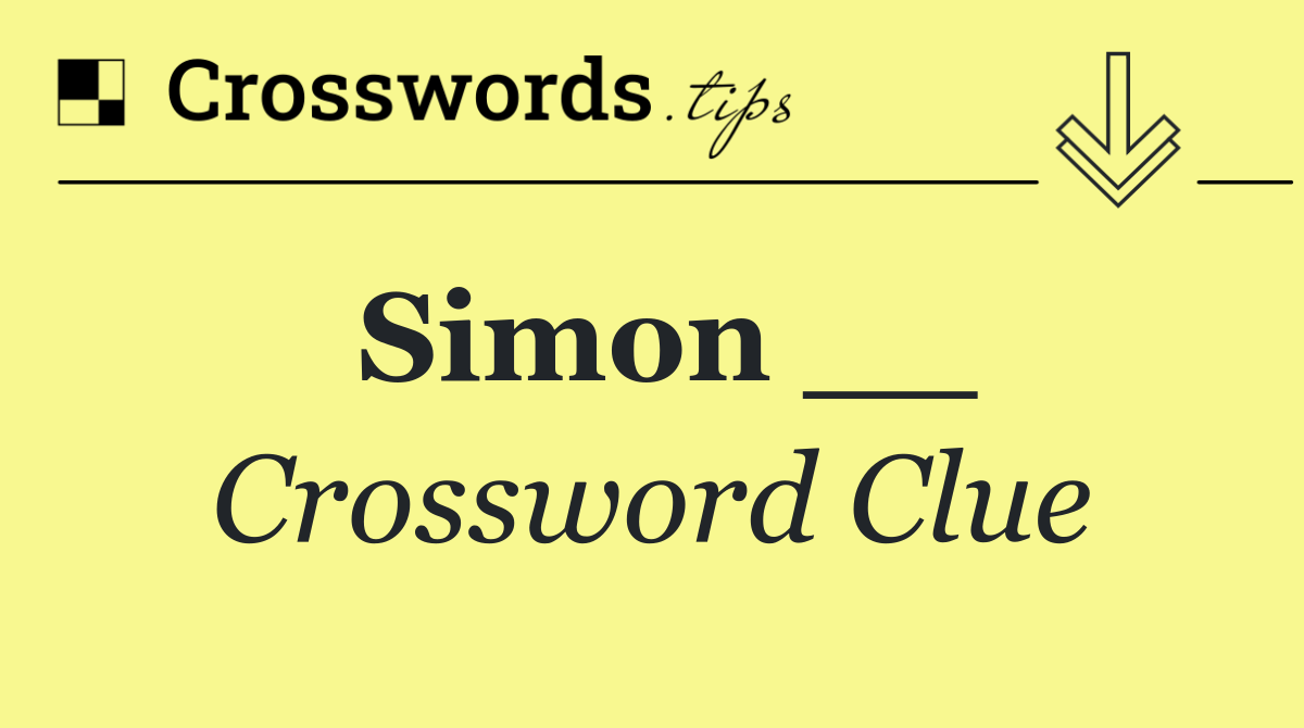 Simon __