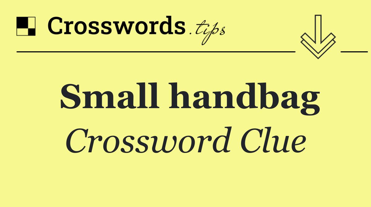 Small handbag