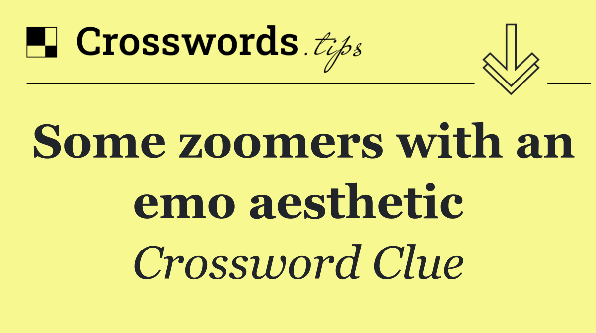 Some zoomers with an emo aesthetic