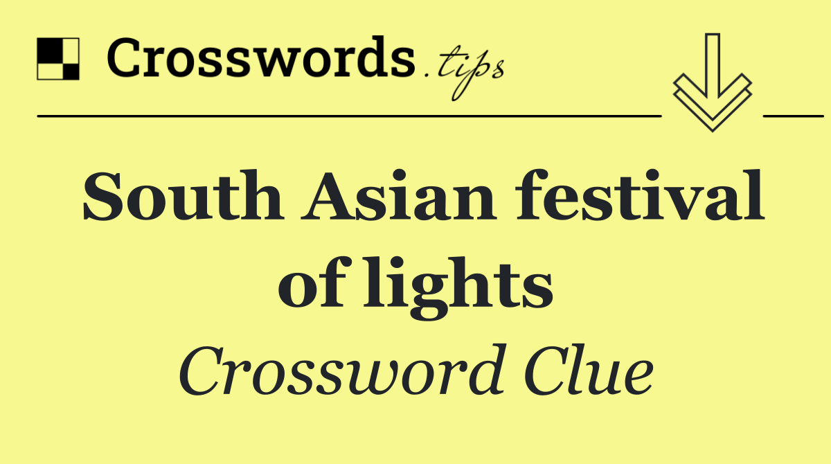 South Asian festival of lights