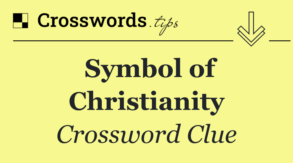 Symbol of Christianity