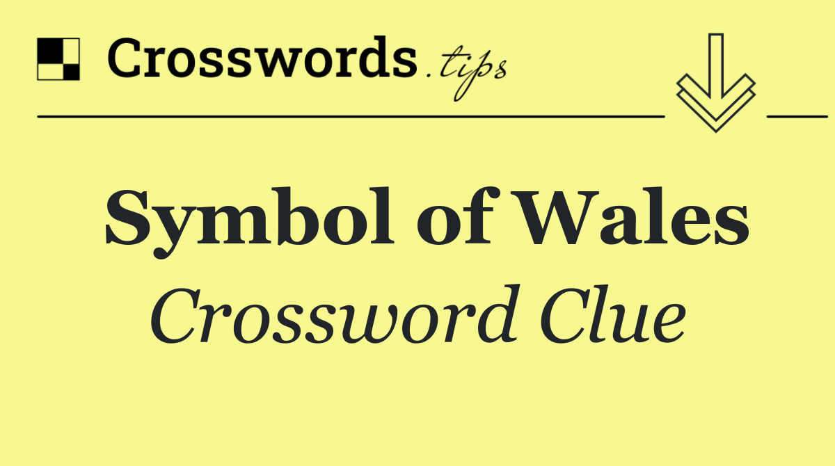 Symbol of Wales