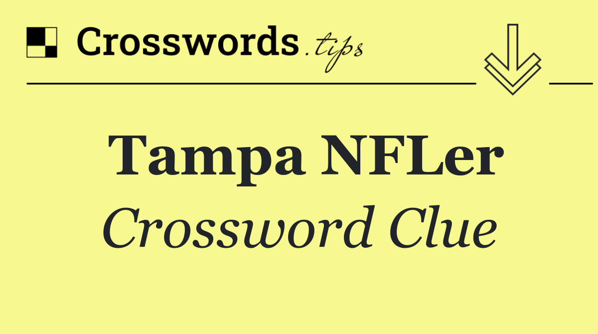 Tampa NFLer