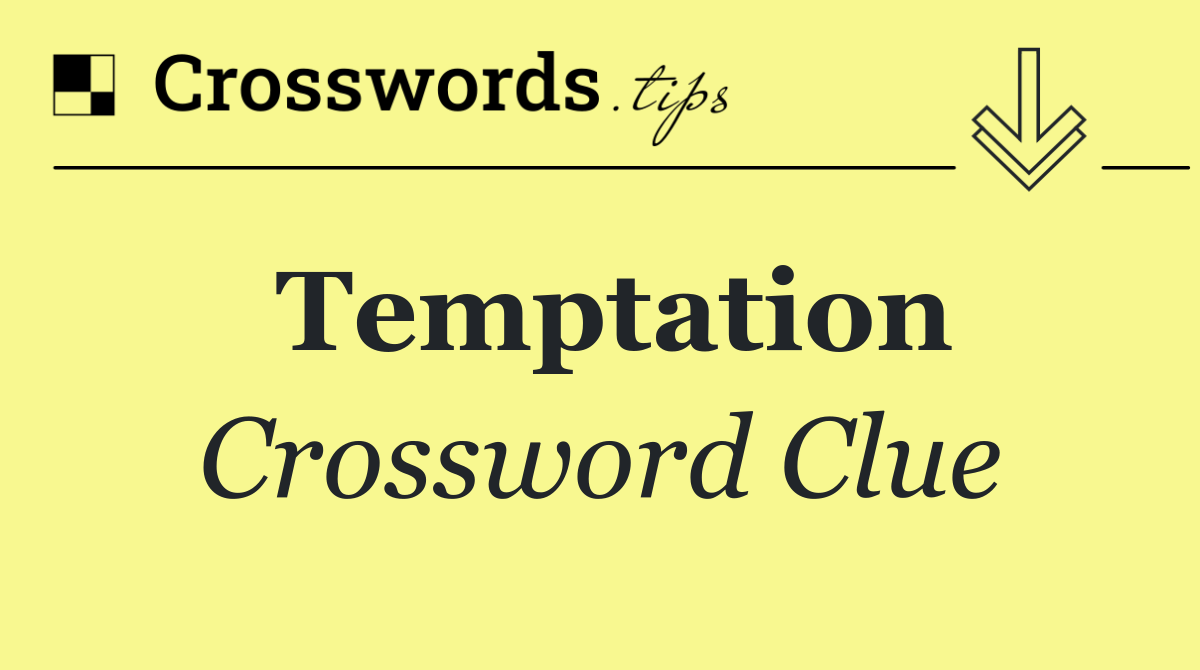 Temptation
