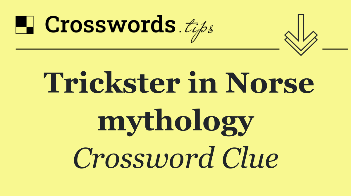 Trickster in Norse mythology