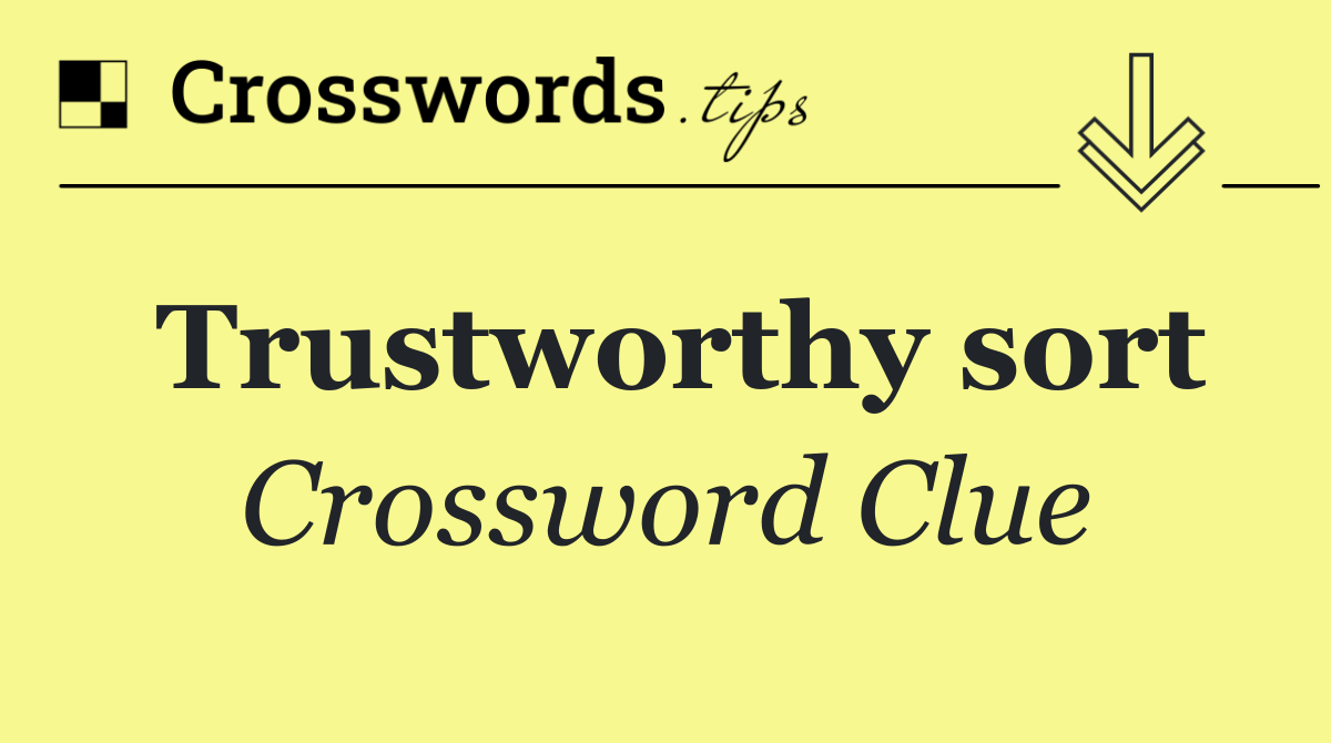 Trustworthy sort