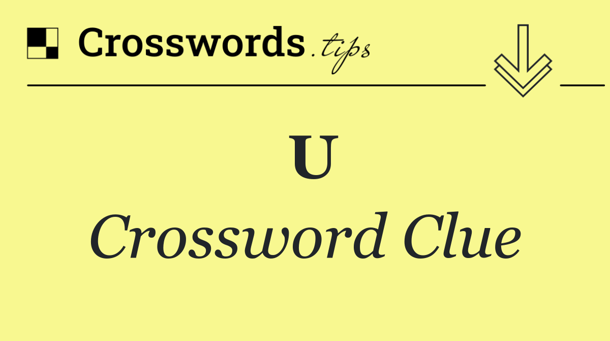 U