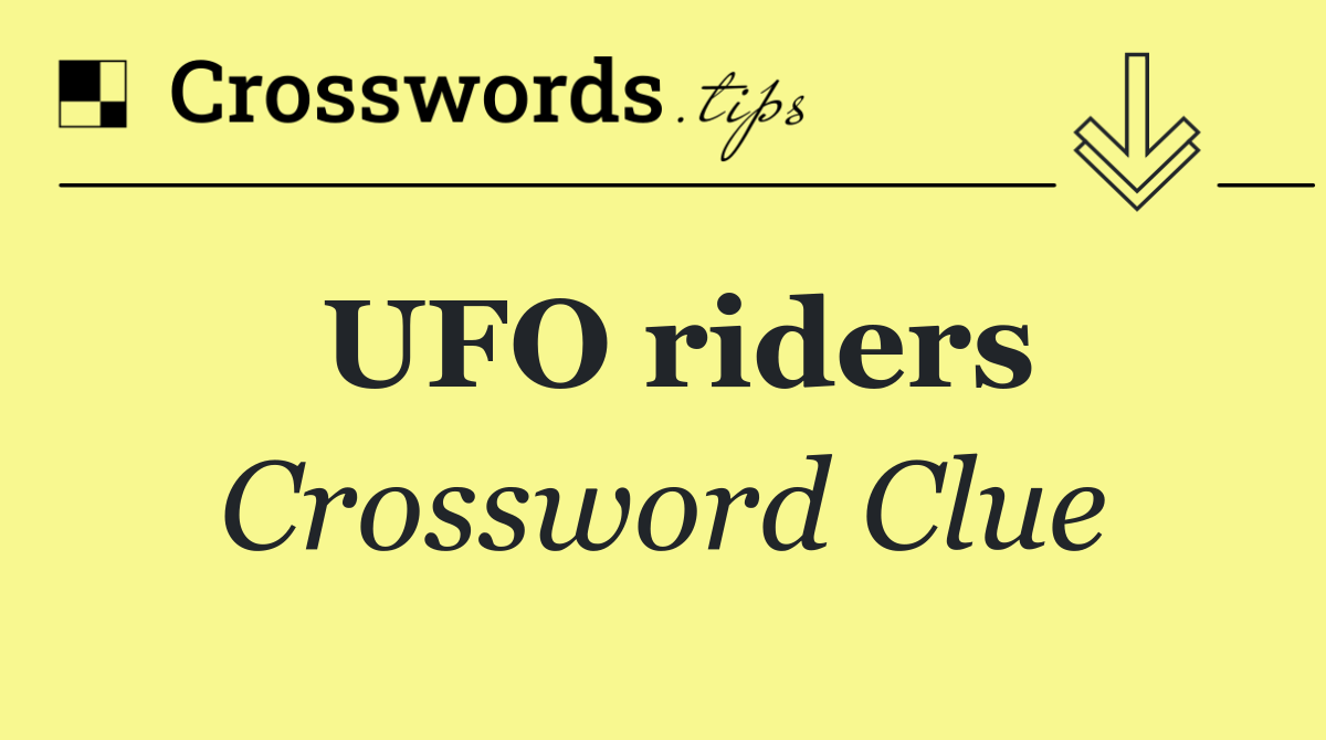 UFO riders