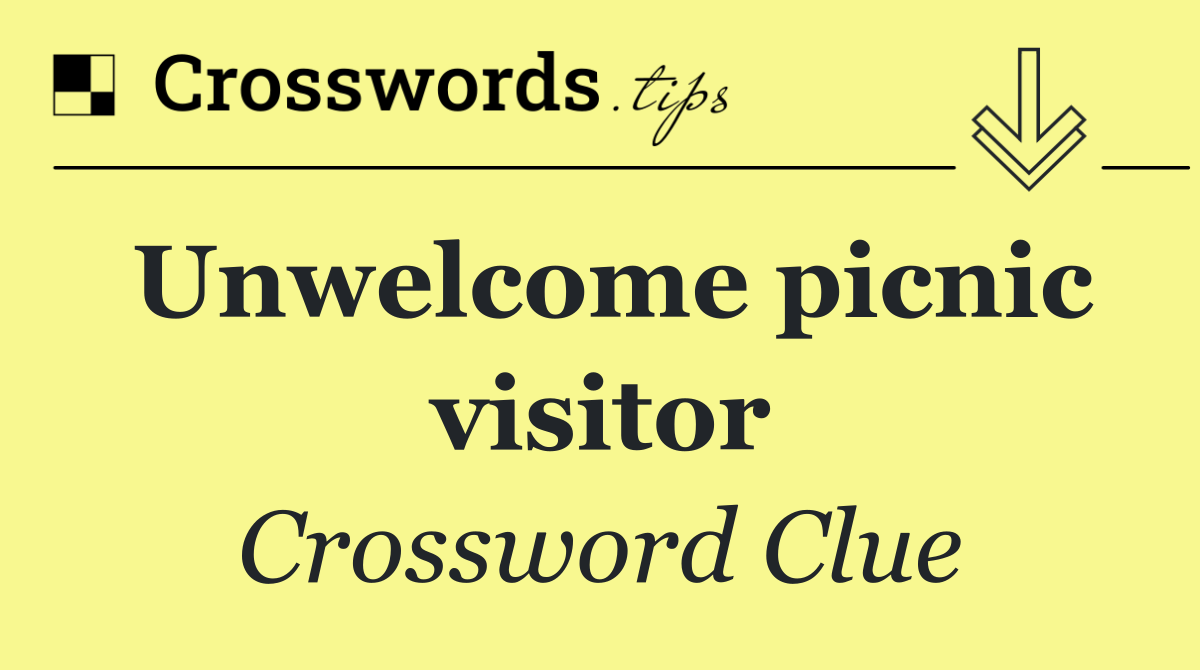 Unwelcome picnic visitor