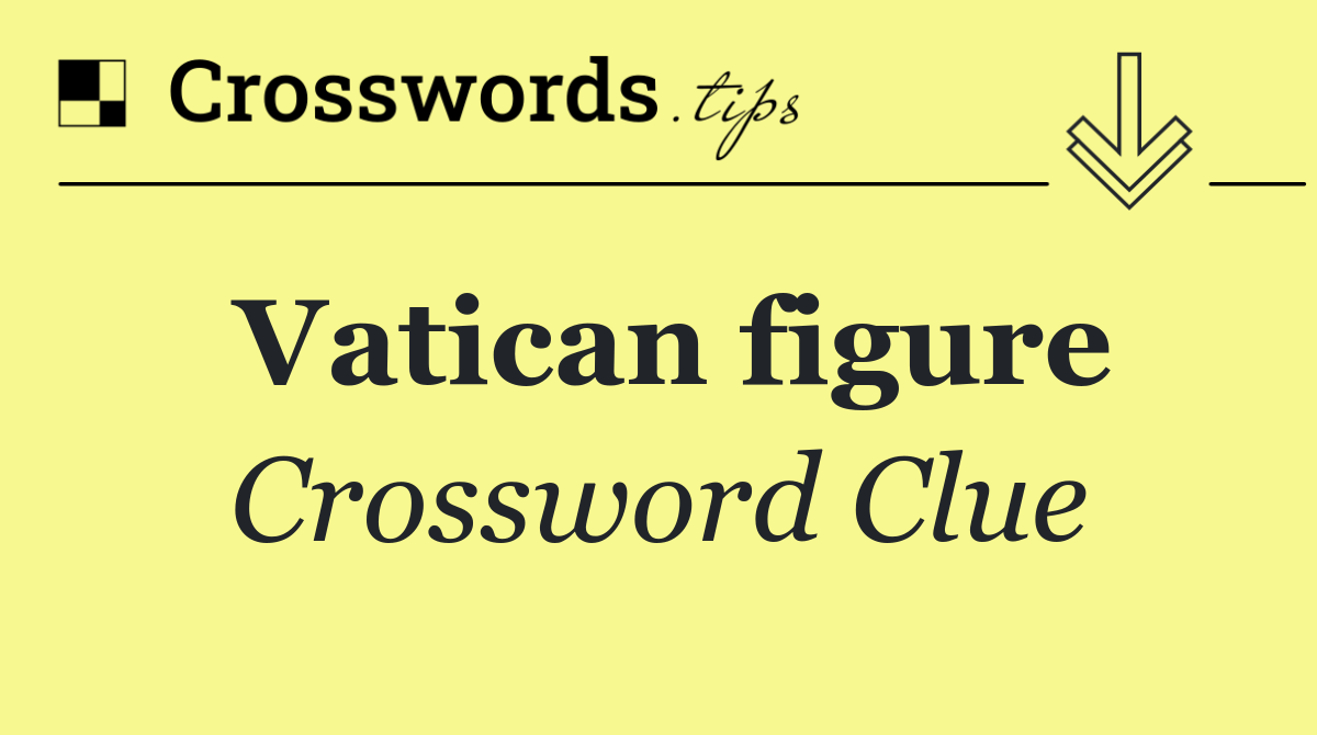 Vatican figure