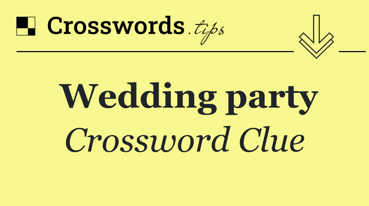 Wedding party