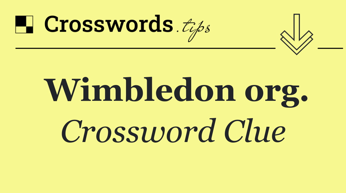 Wimbledon org.