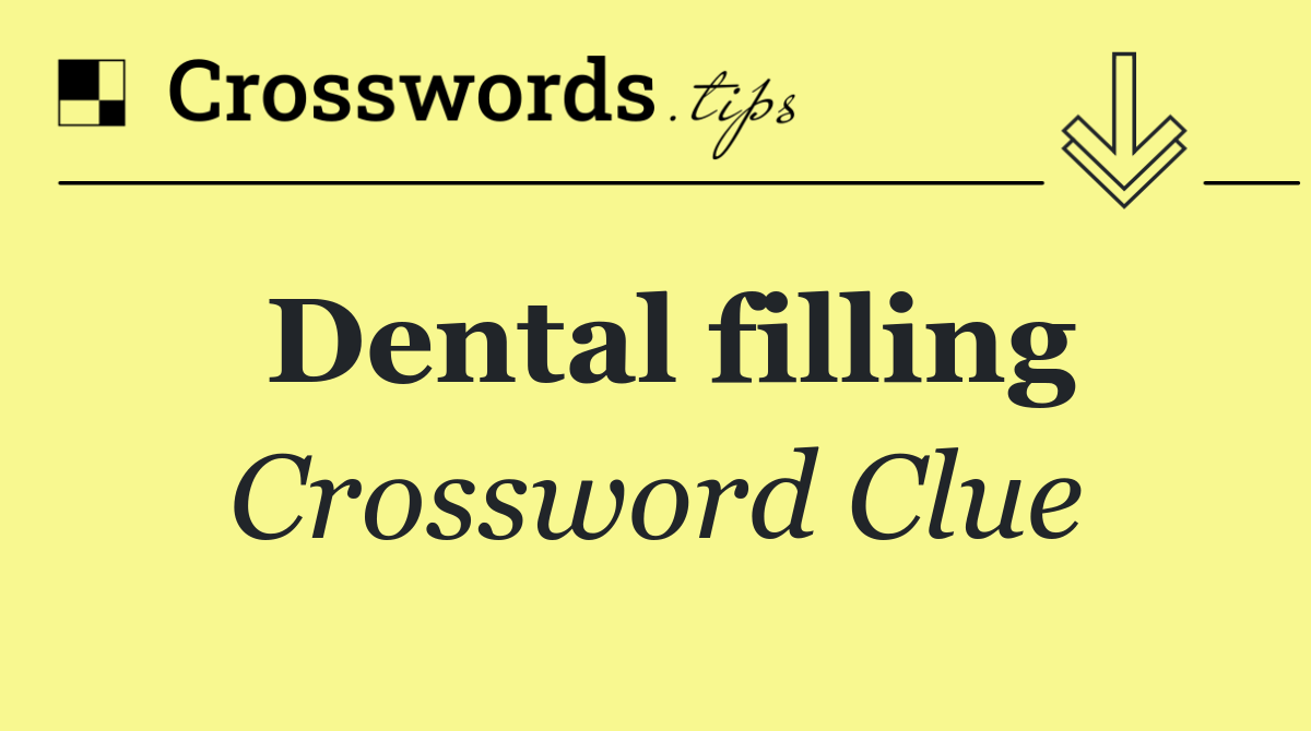 Dental filling
