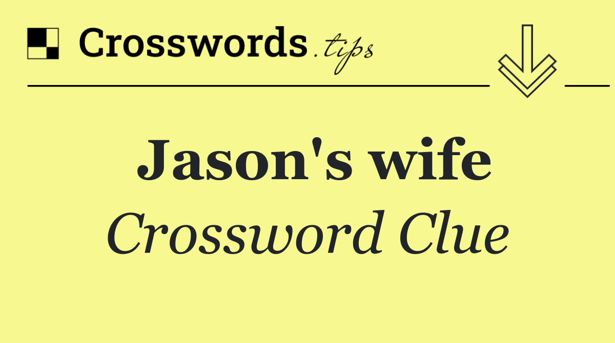 Jason's wife