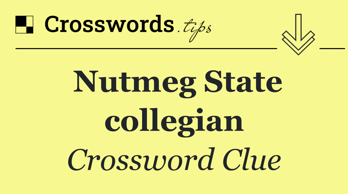 Nutmeg State collegian