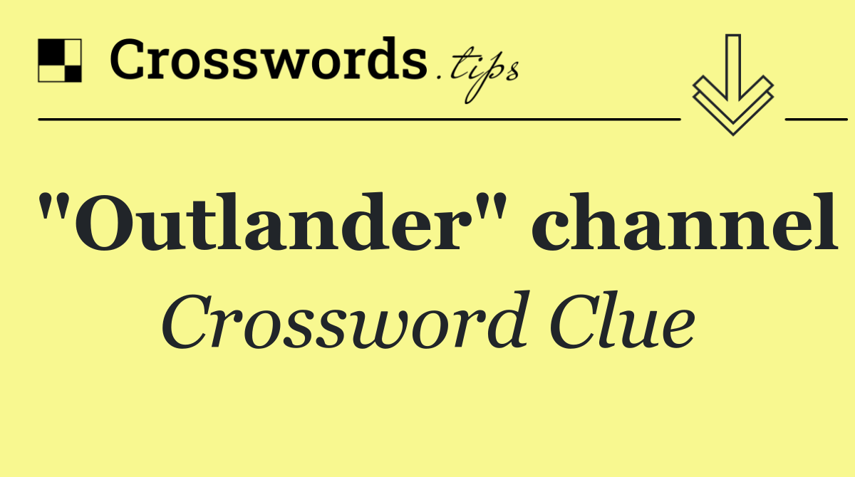 "Outlander" channel