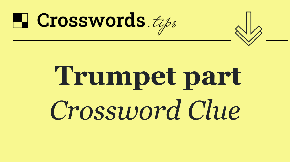 Trumpet part