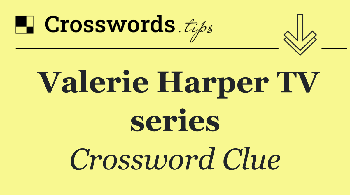 Valerie Harper TV series