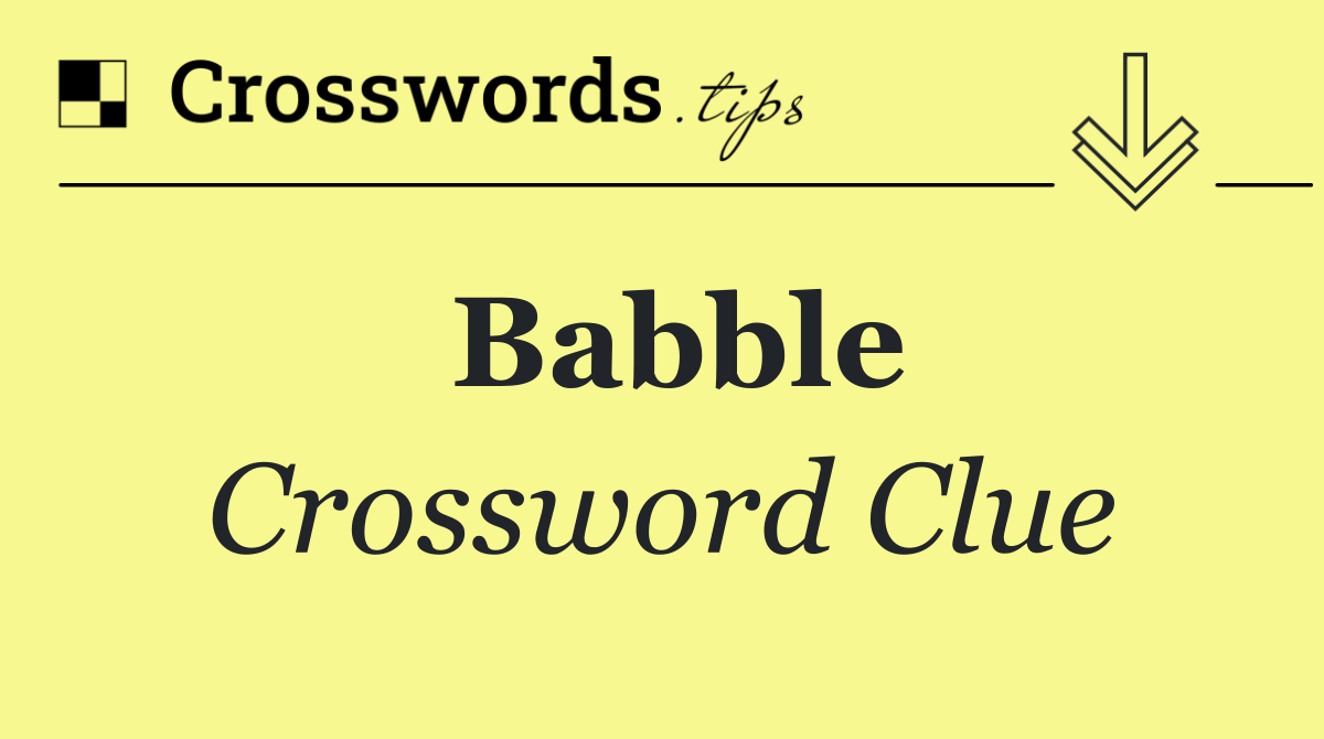 Babble