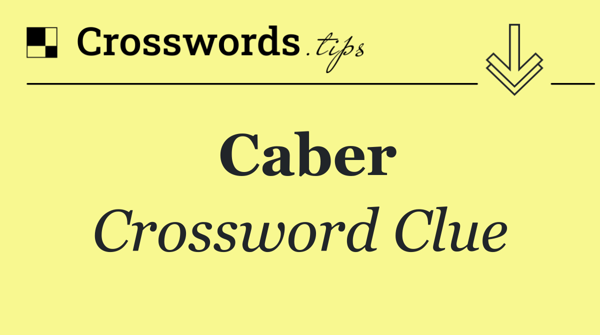 Caber