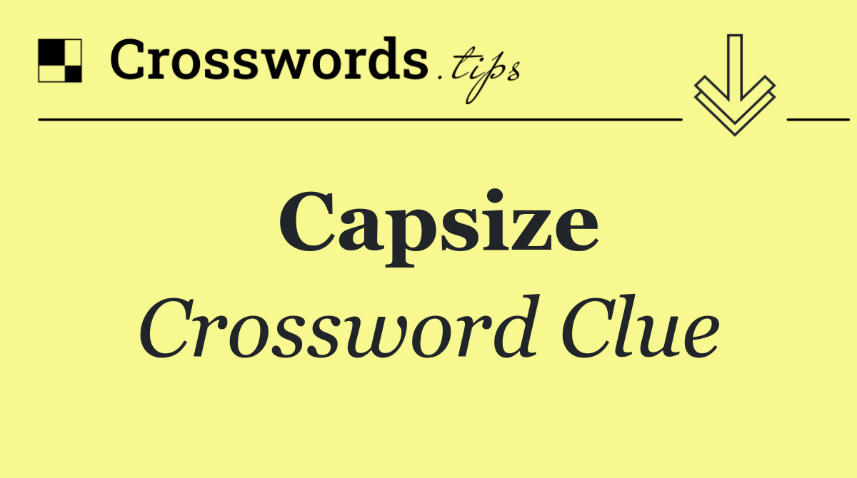 Capsize