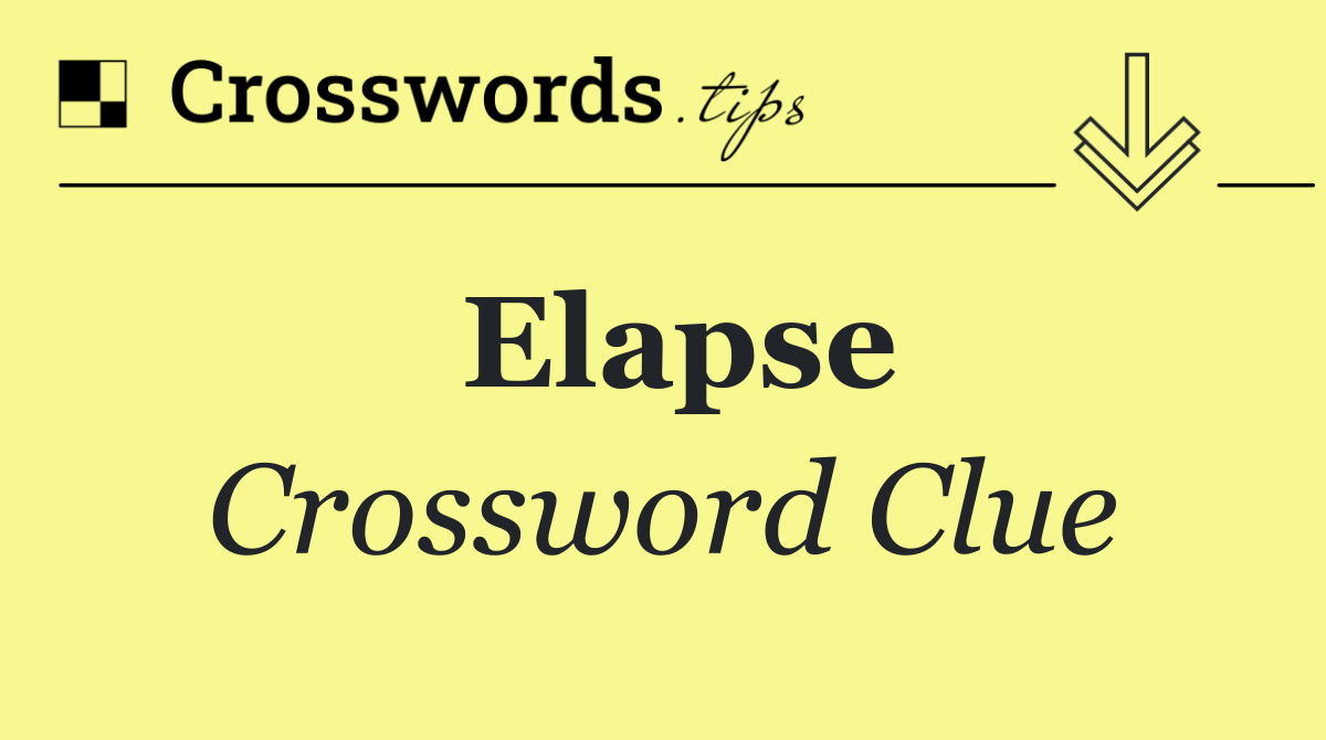 Elapse