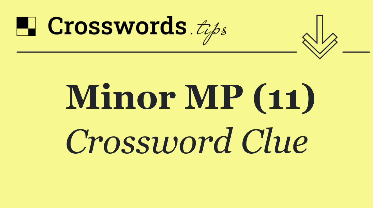 Minor MP (11)