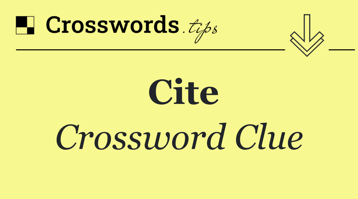 Cite