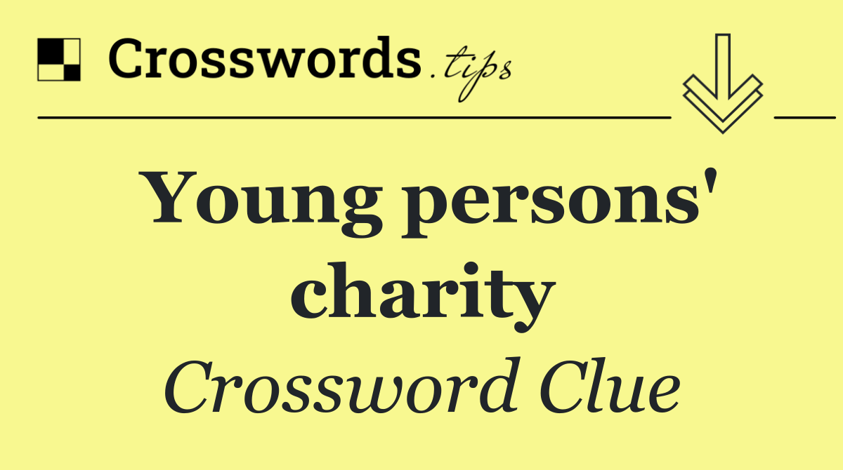 Young persons' charity